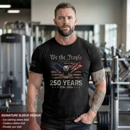 USA 250 Years Anniversary Shirt 1776–2026, Eagle Heritage Tribute
